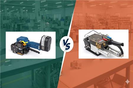 تفاوت دستگاه تسمه کش بادی با شارژی